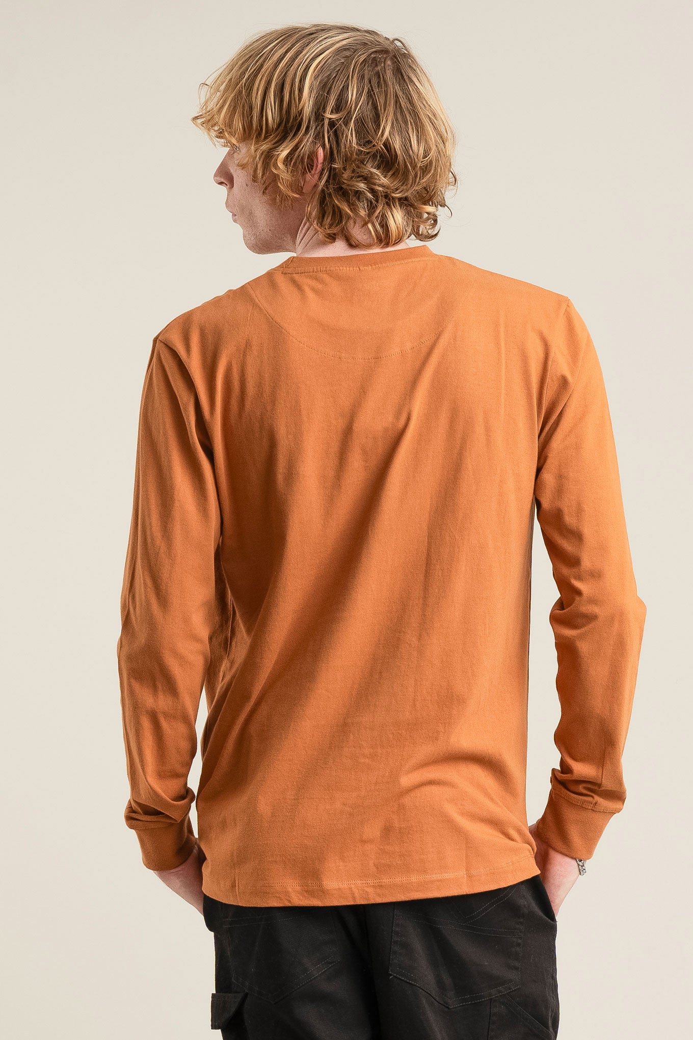 TEAM ROOMS Organic Cotton Tee - Brass