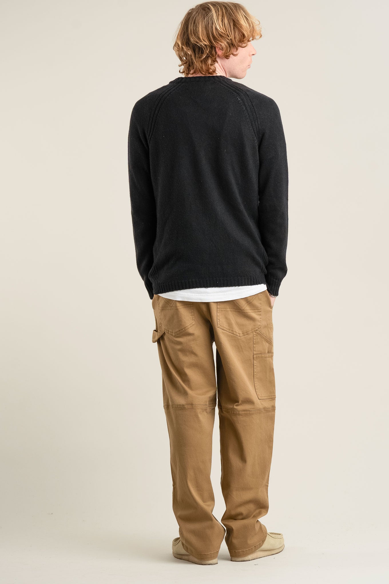 THEO Organic Cotton Tencel Trouser - Olive
