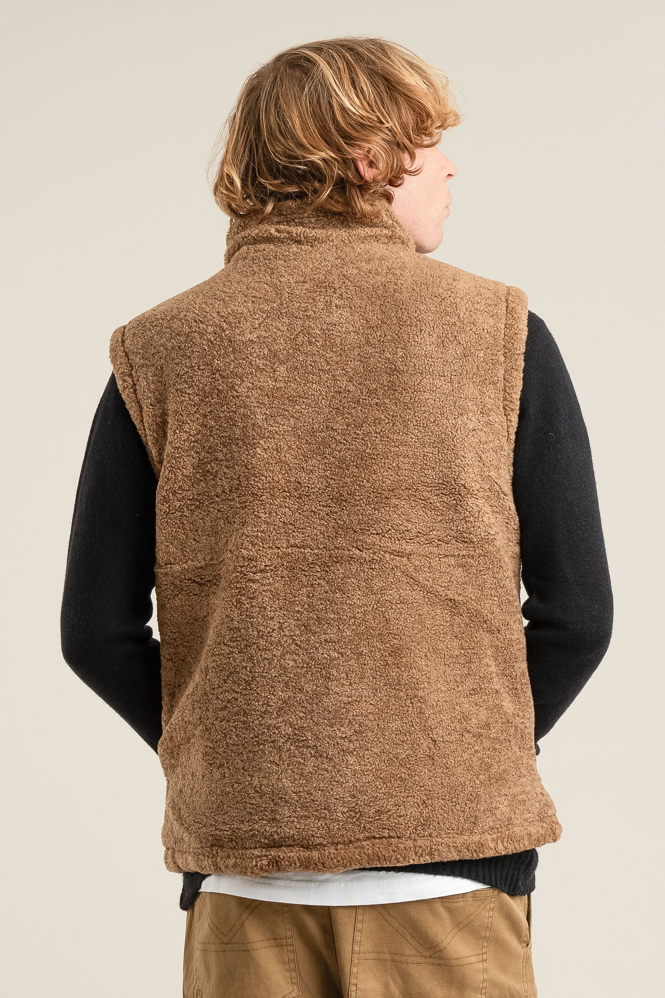 CHRIS Fleece Gilet - Mink
