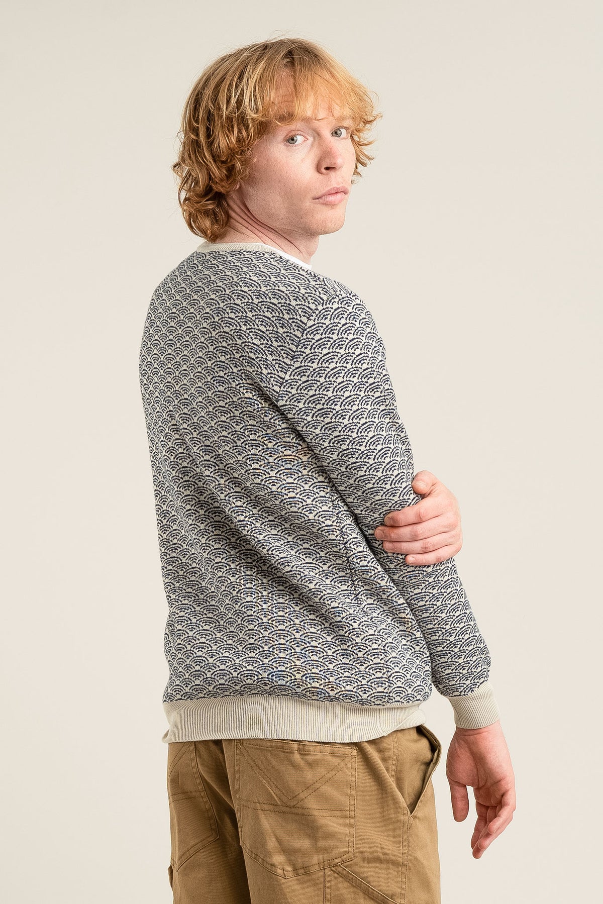 HAKKU - Organic Cotton Jumper Off White