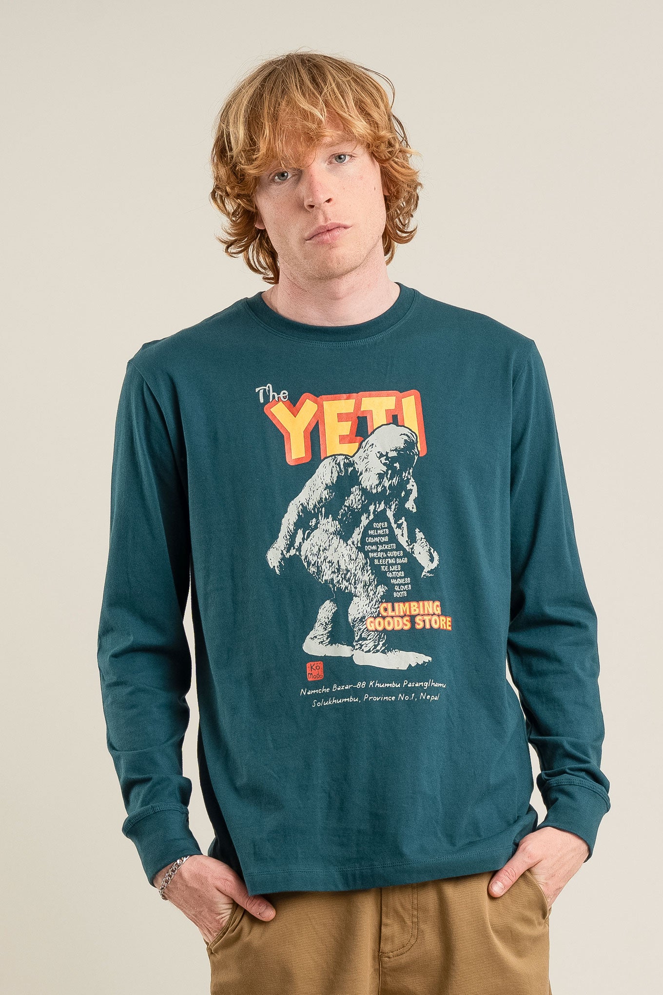 YETI Organic Cotton Tee - Teal