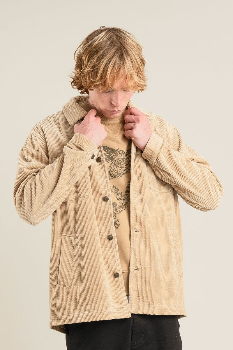 STANLEY Organic Cotton Cord Jacket - Croissant