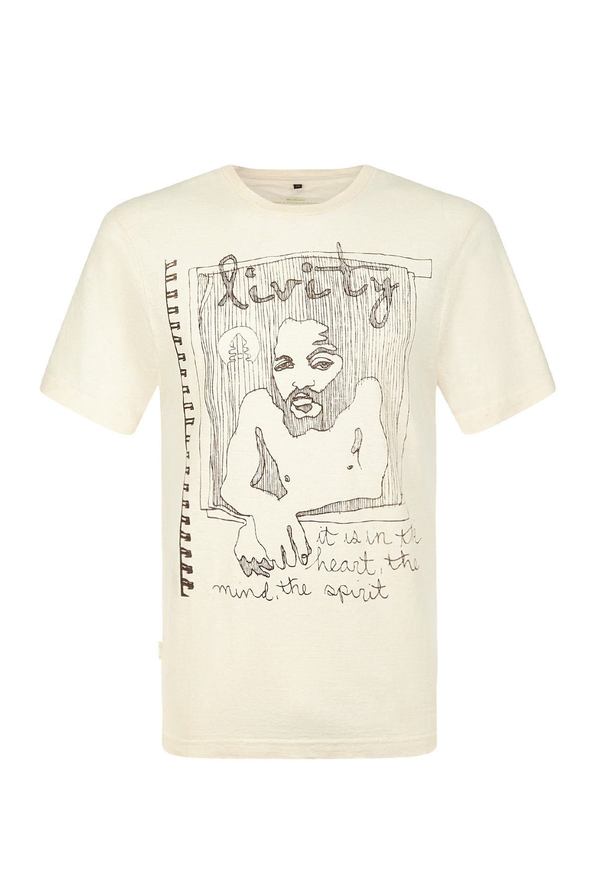 SPIRIT - Hemp Tee by LIVITY Cream