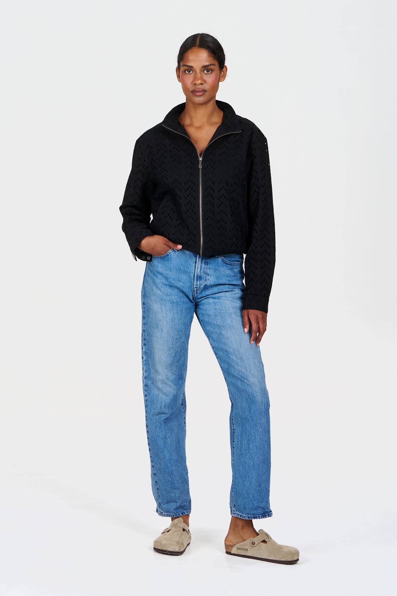 LOTUS Organic Cotton Jacket - Black