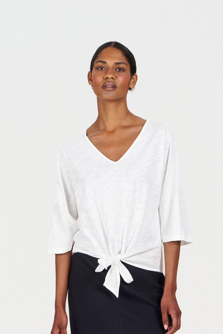 LYRA Organic Cotton Top - White