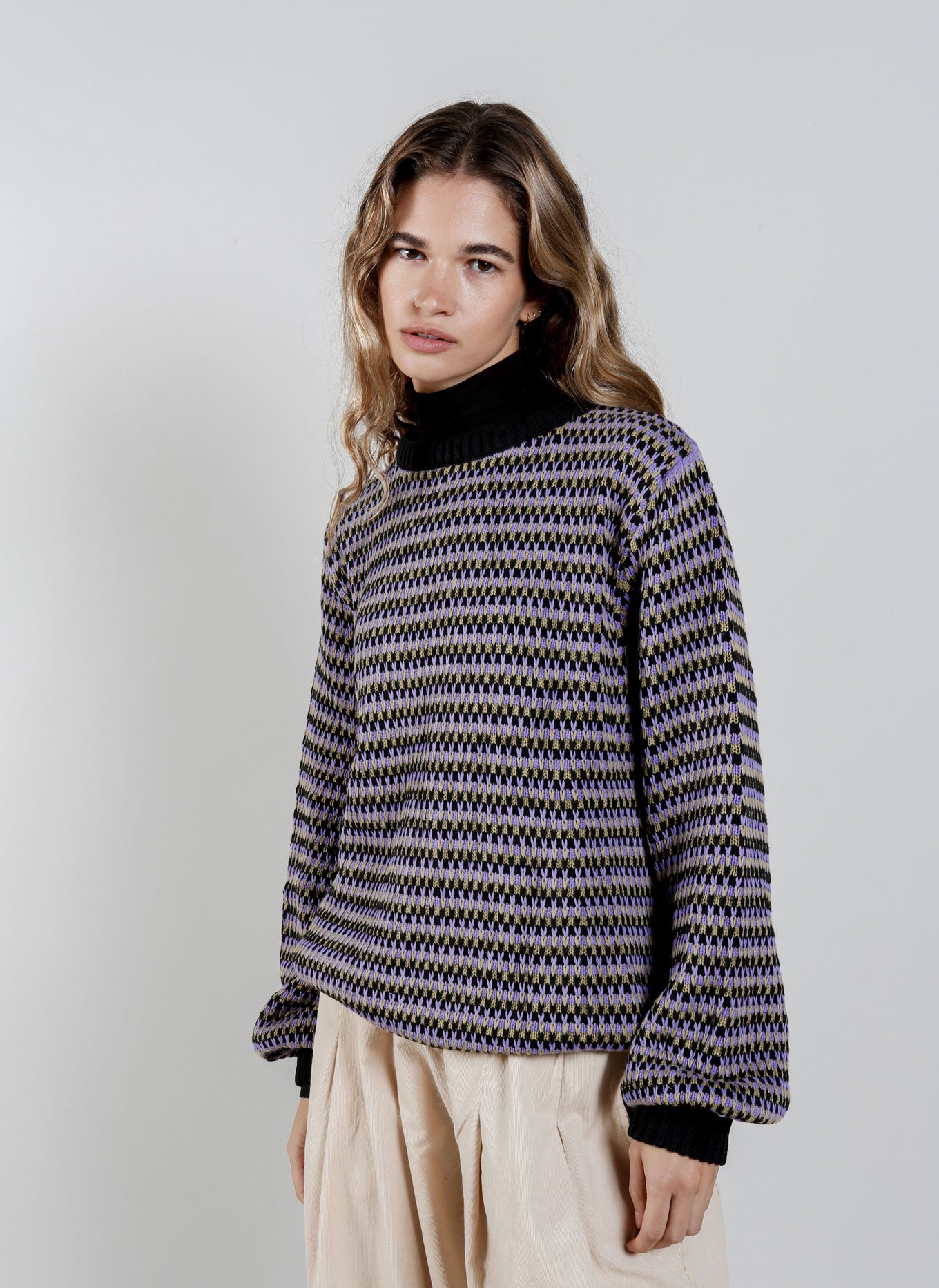 MAE - Organic Cotton Jumper Lavender