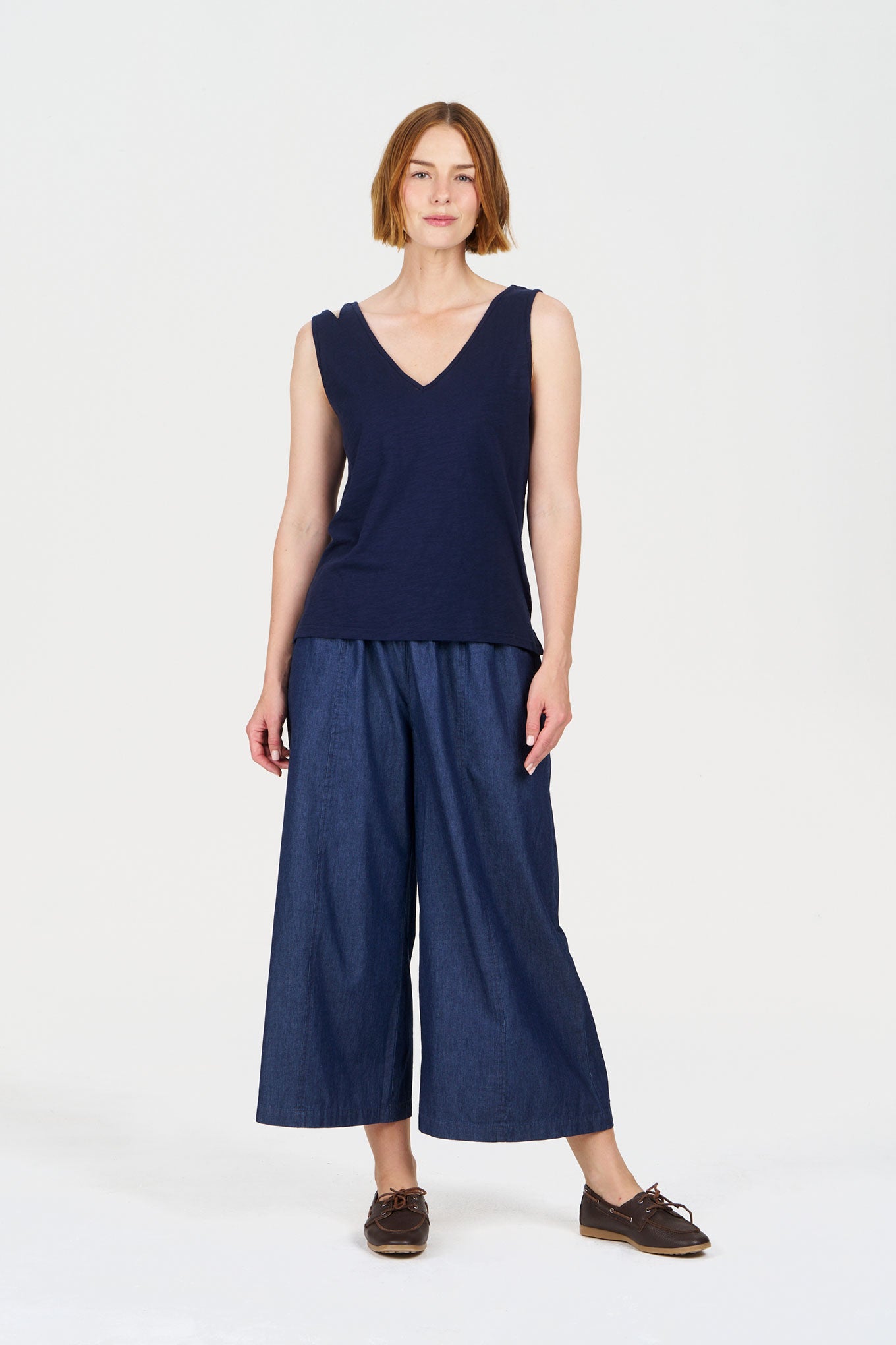 MALA Organic Cotton Vest - Navy