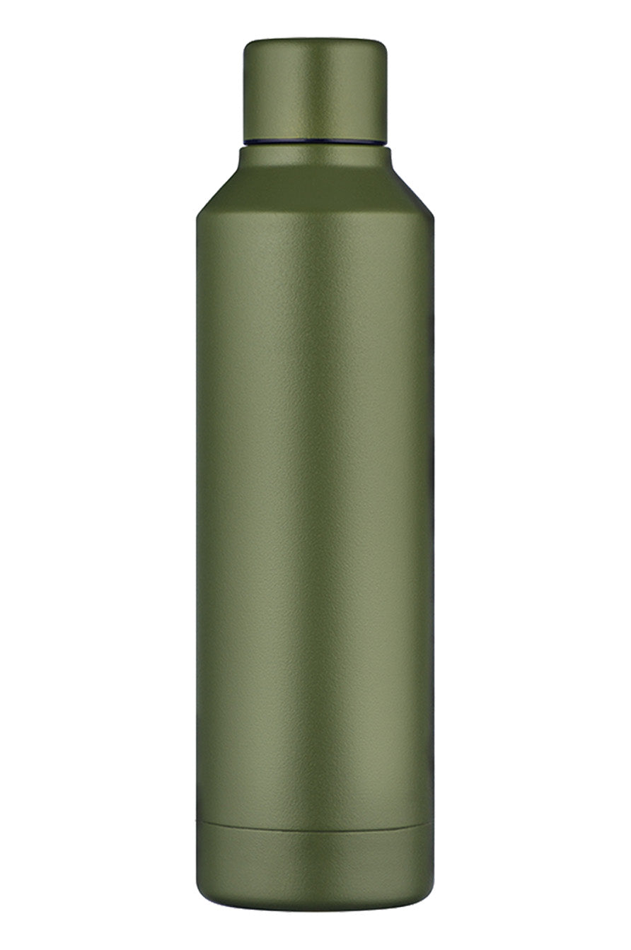 Hot-Cold Vacuum 500ml Bottle - Khaki