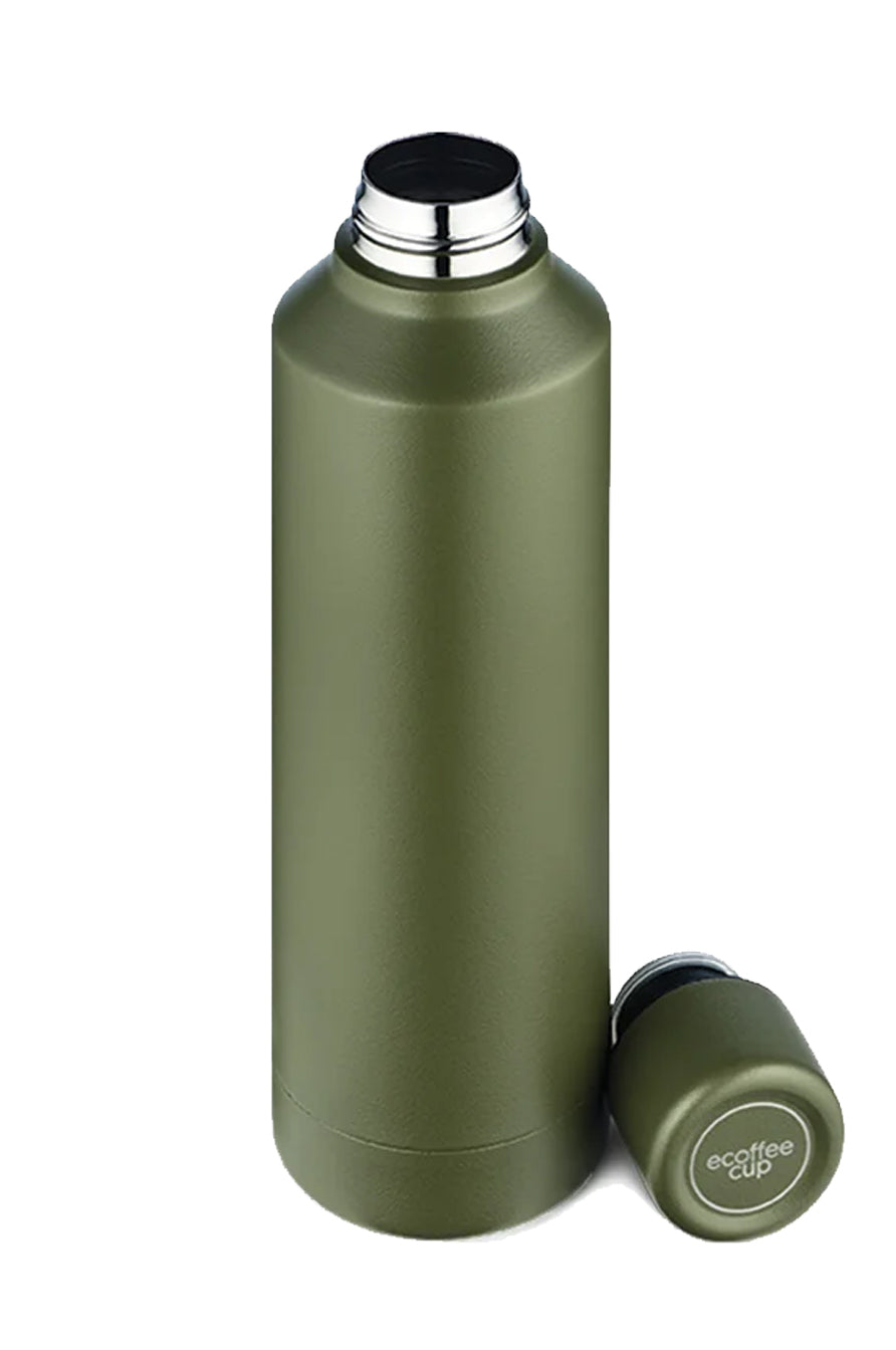 Hot-Cold Vacuum 500ml Bottle - Khaki