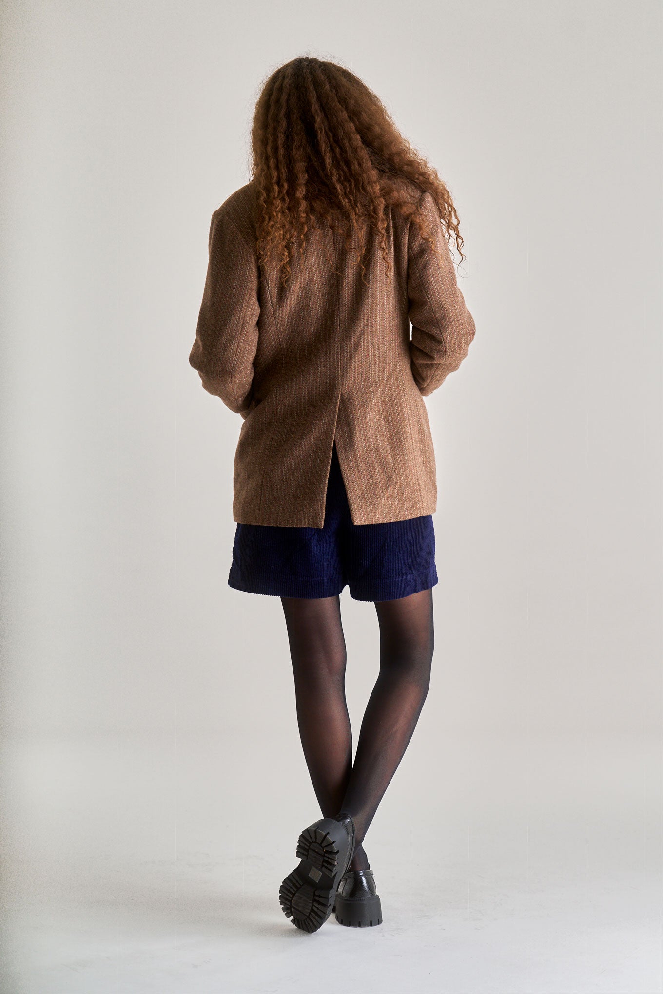OPHELIA Recycled Poly Wool Blazer - Biscuit
