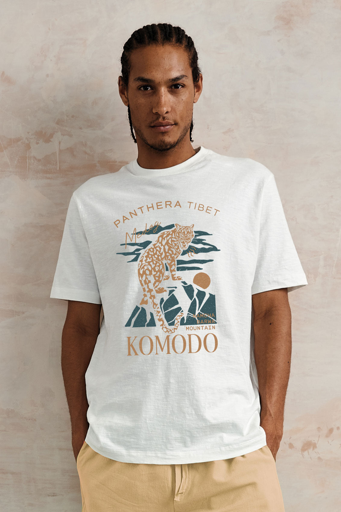 PANTHERA - Organic Cotton Tee - White
