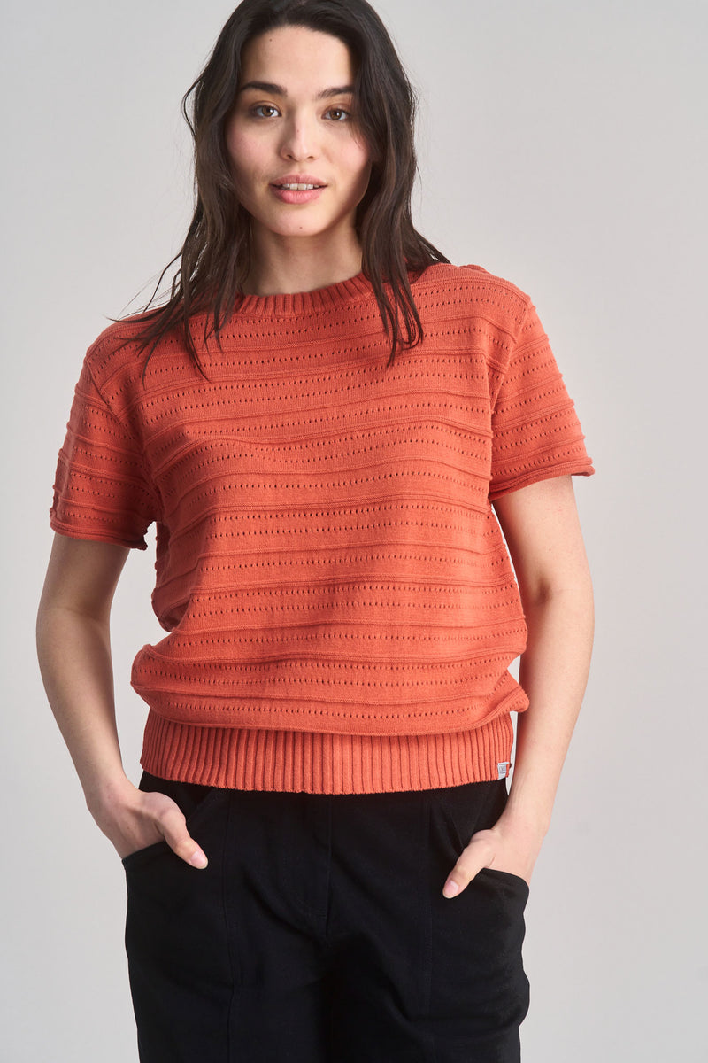 POSEY Organic Cotton Tee - Clay