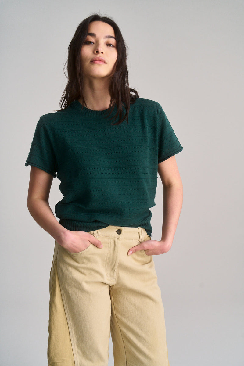 POSEY Organic Cotton Tee - Dark Green