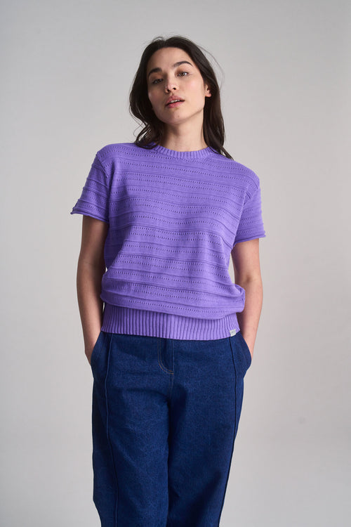 POSEY Organic Cotton Tee - Lavender