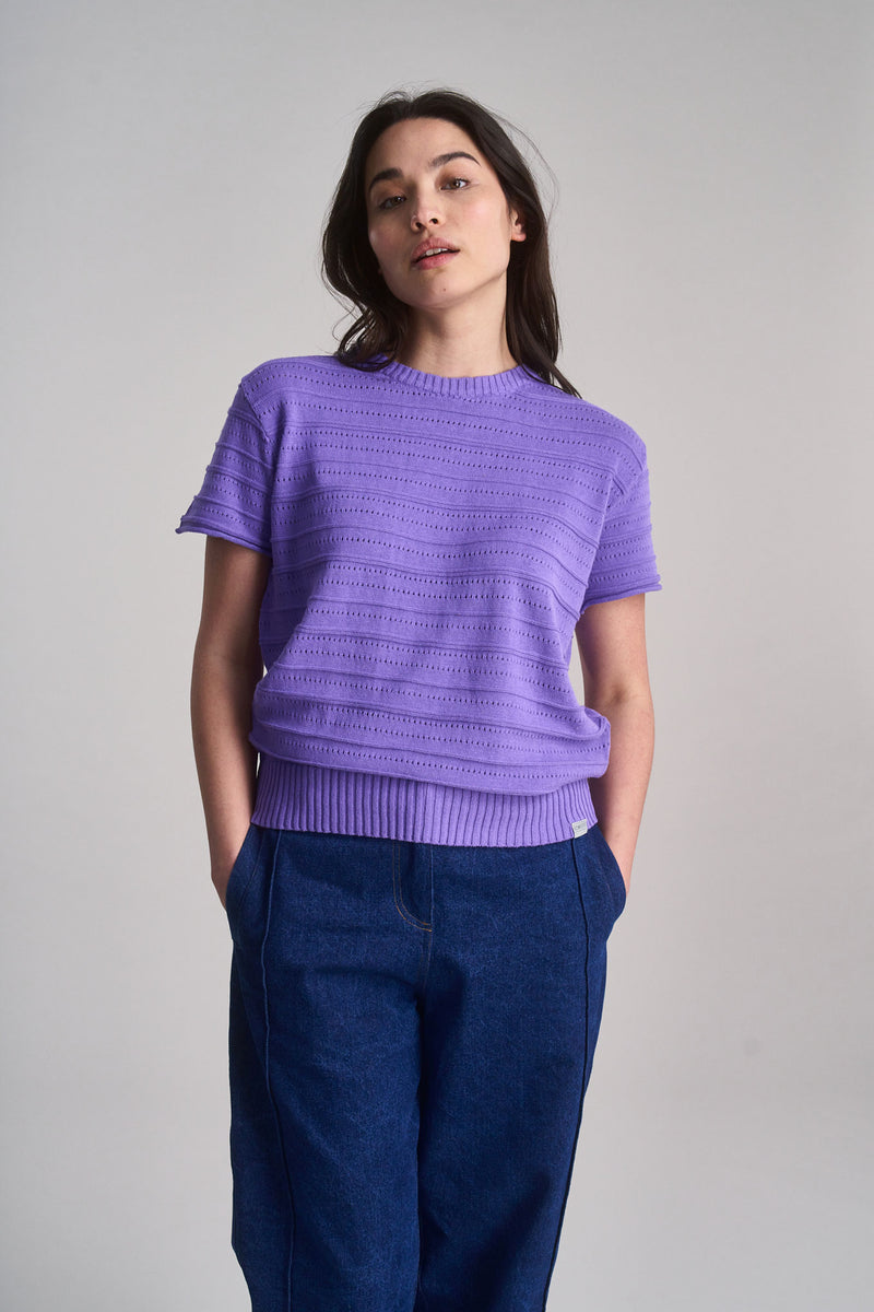 POSEY Organic Cotton Tee - Lavender