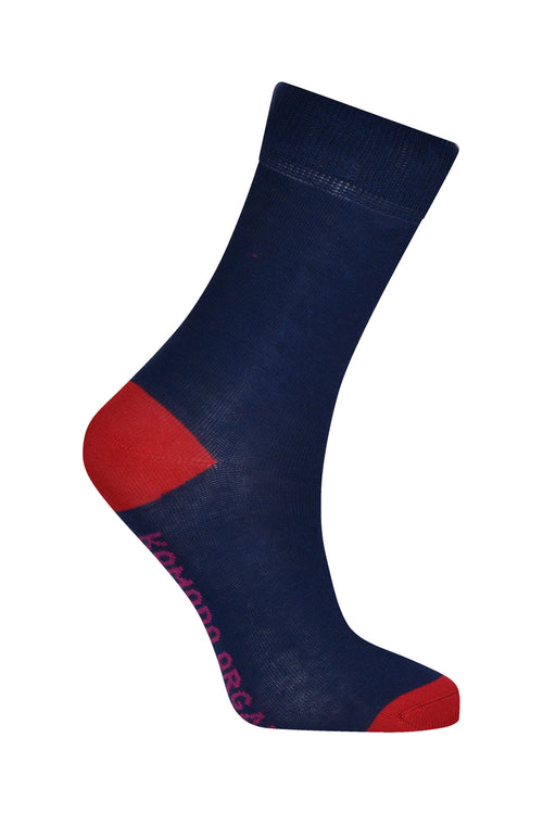 PUNCHY - Organic Cotton Socks Navy