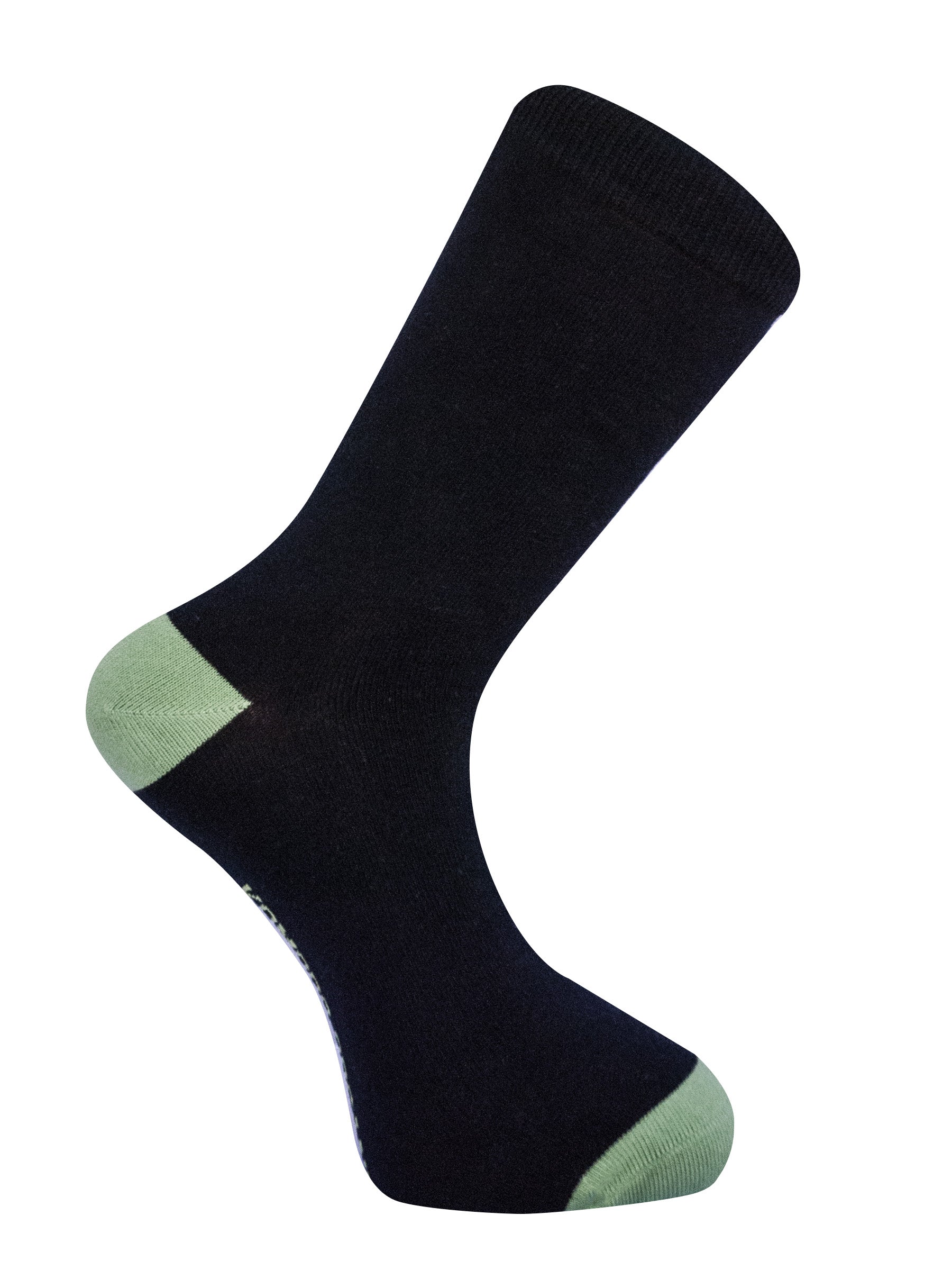 PUNCHY - GOTS Organic Cotton Socks Black