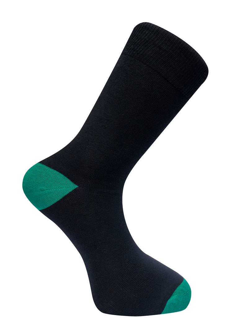 PUNCHY - GOTS Organic Cotton Socks Black