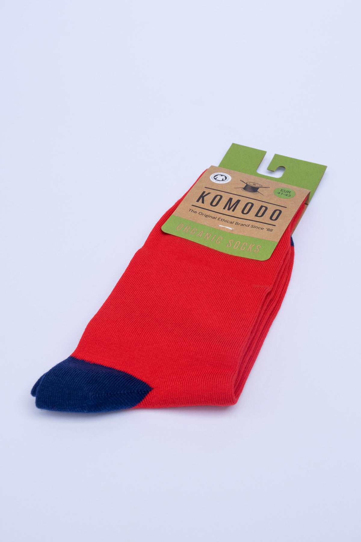 PUNCHY - GOTS Organic Cotton Socks Red
