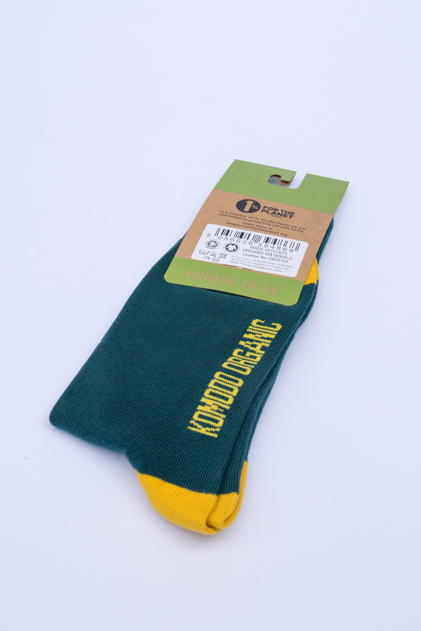 PUNCHY - GOTS Organic Cotton Socks Teal