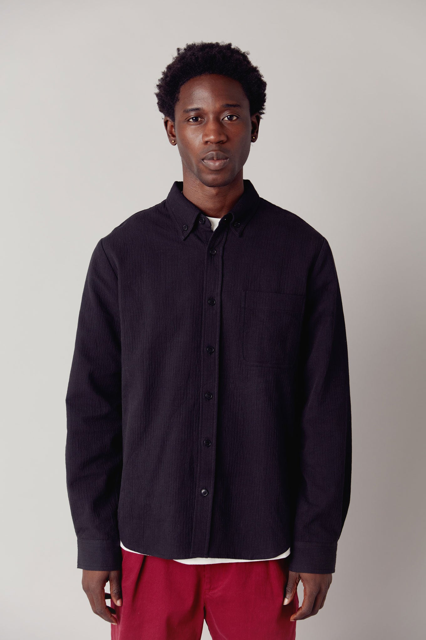SPECTRE - Organic Cotton Shirt Black