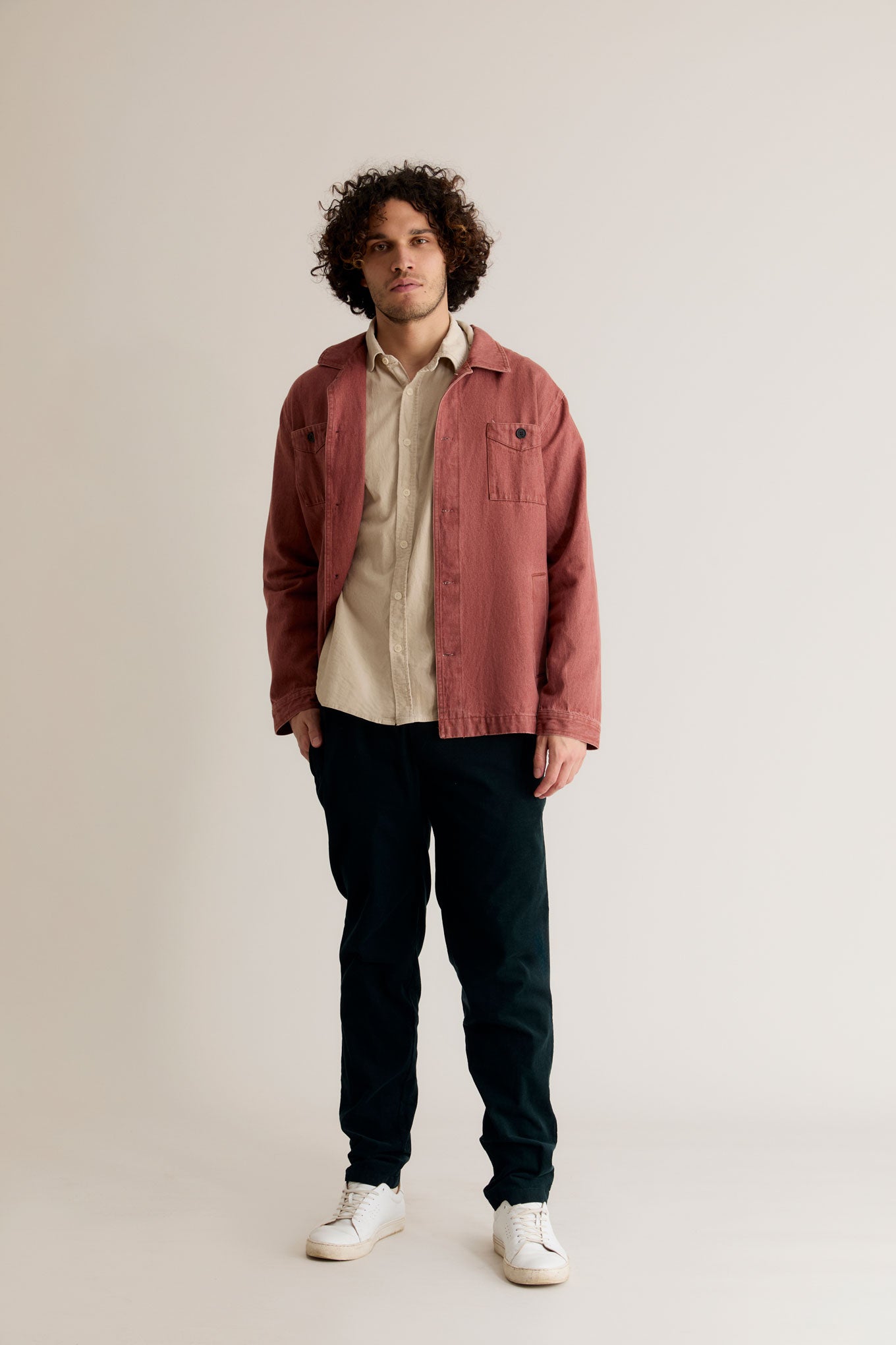 ANDRO Trouser Dark Marine