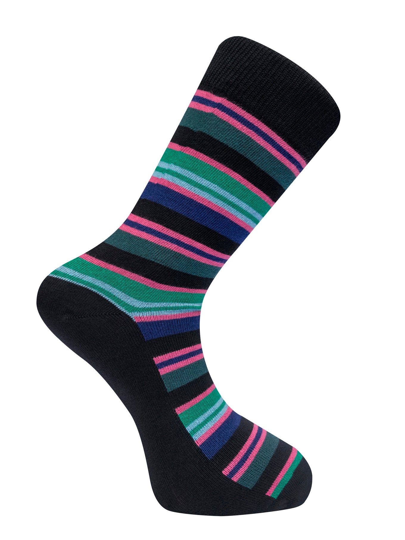 STRIPE - GOTS Organic Cotton Socks Teal