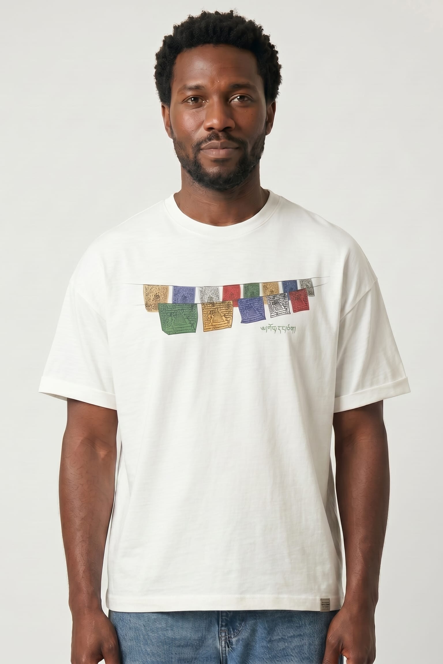 FREE TIBET Tee Organic Cotton - Off White