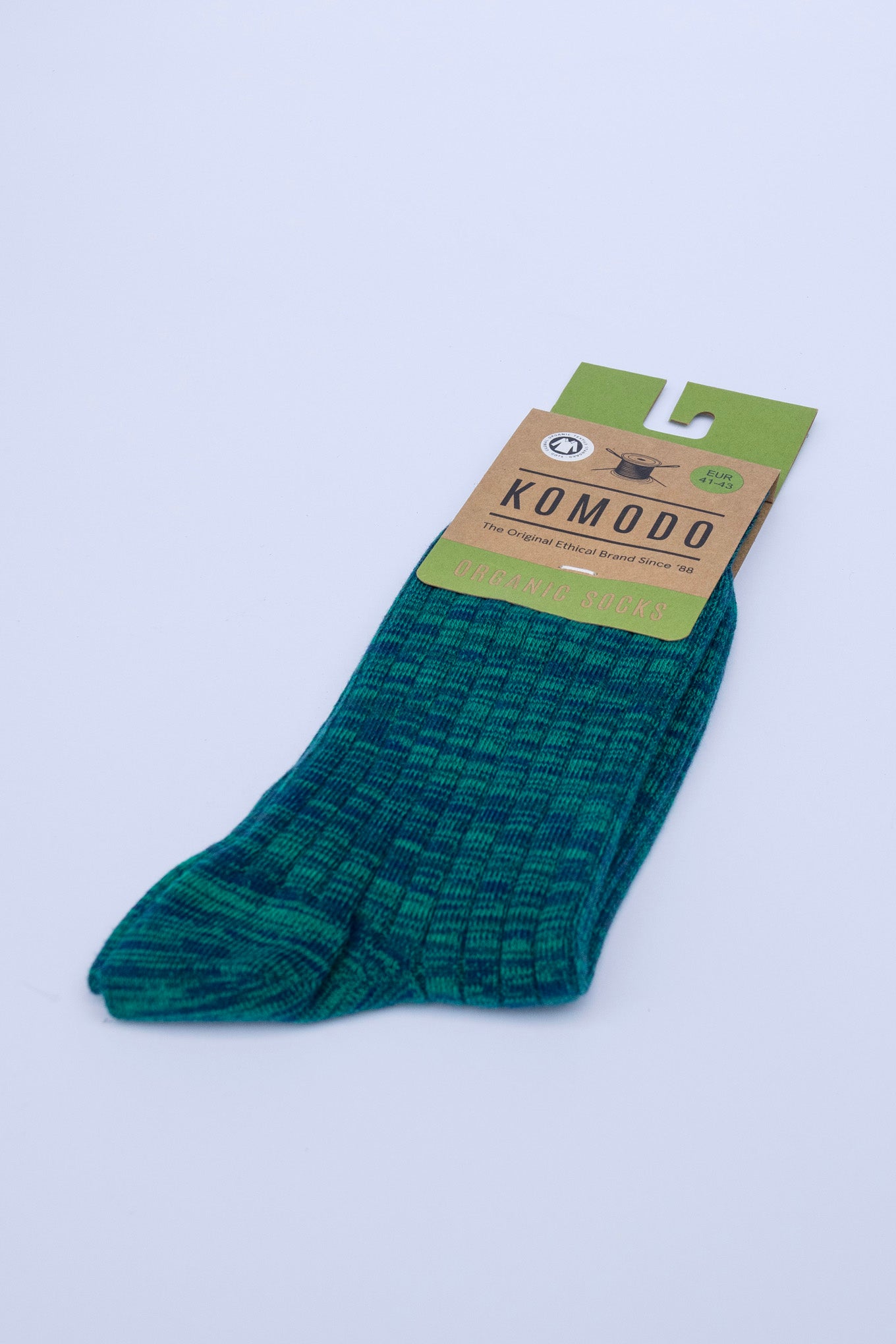 TRI MARL - GOTS Organic Cotton Socks Earthsea