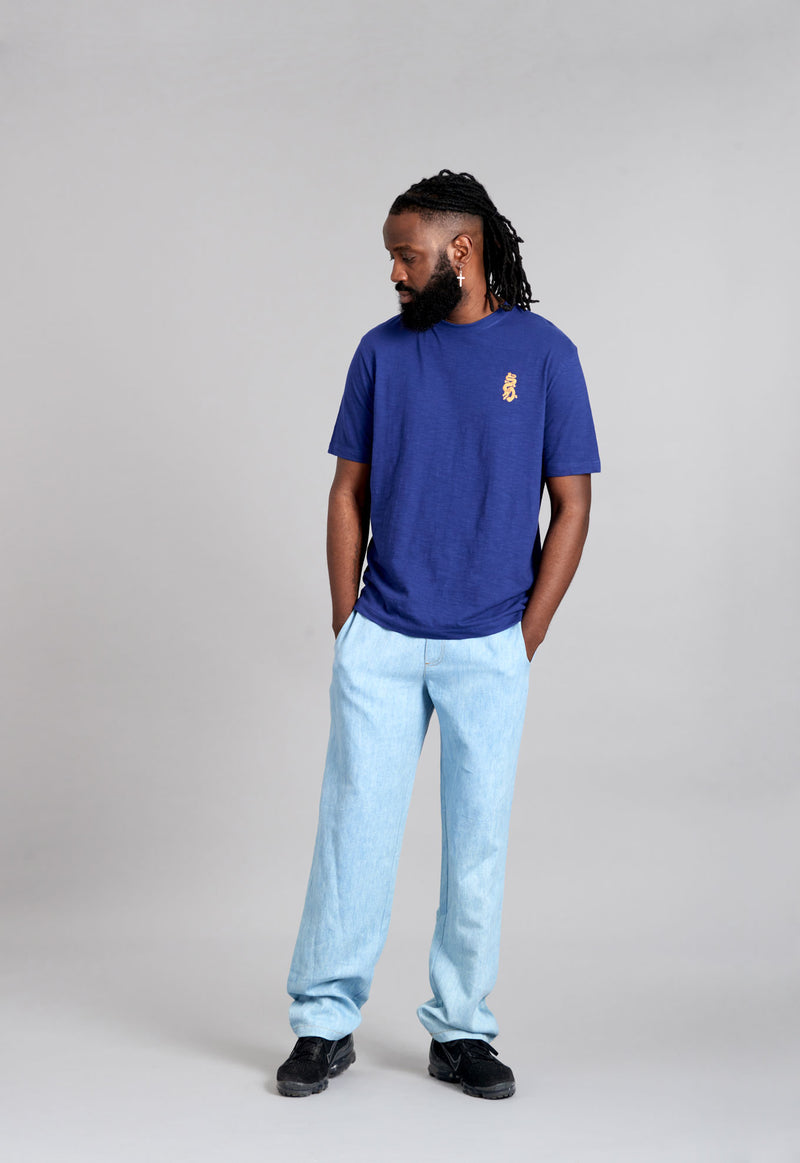 JOSHUA - Linen Trouser Light Wash