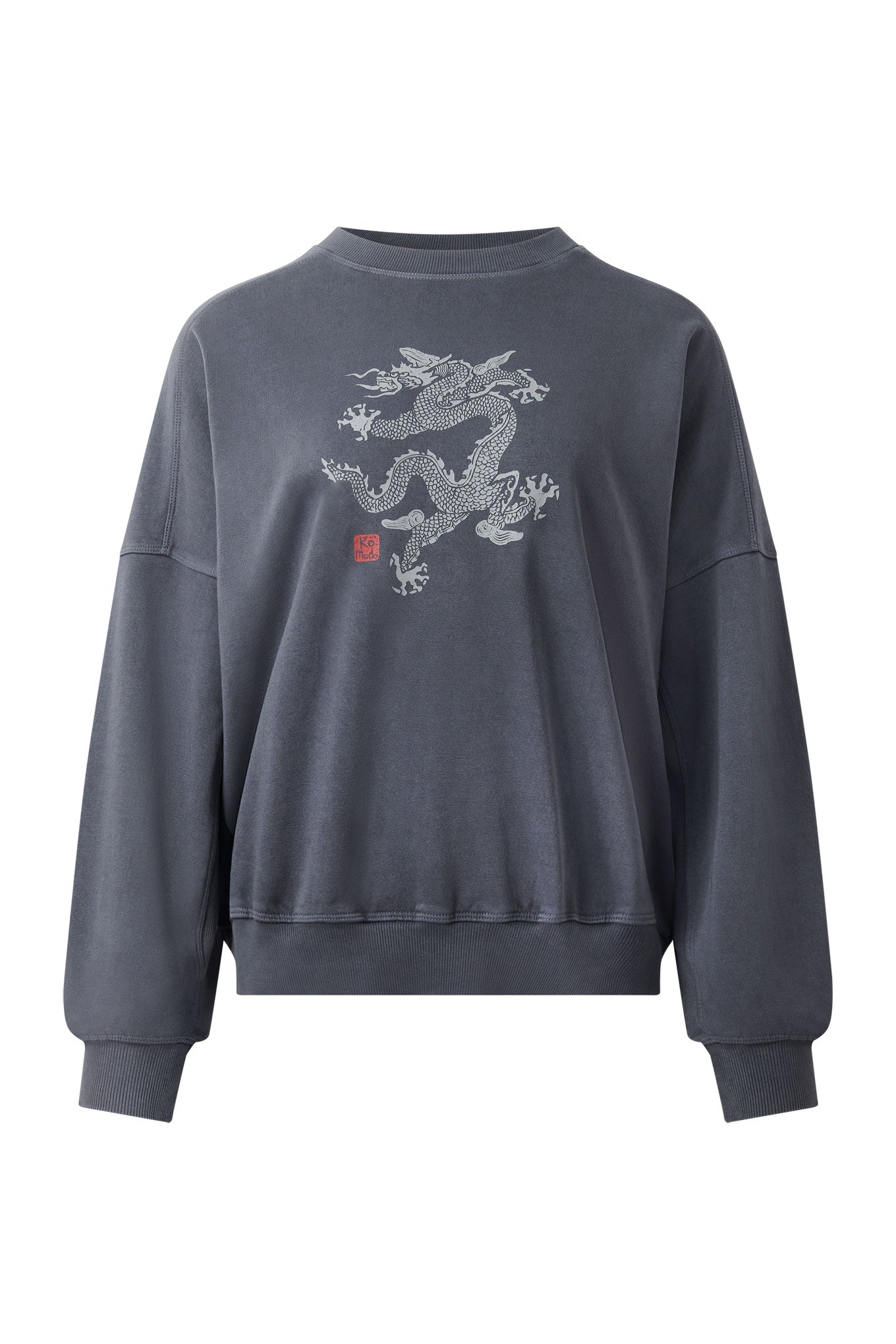 DRAGON DAWN Organic Cotton Sweat - Black