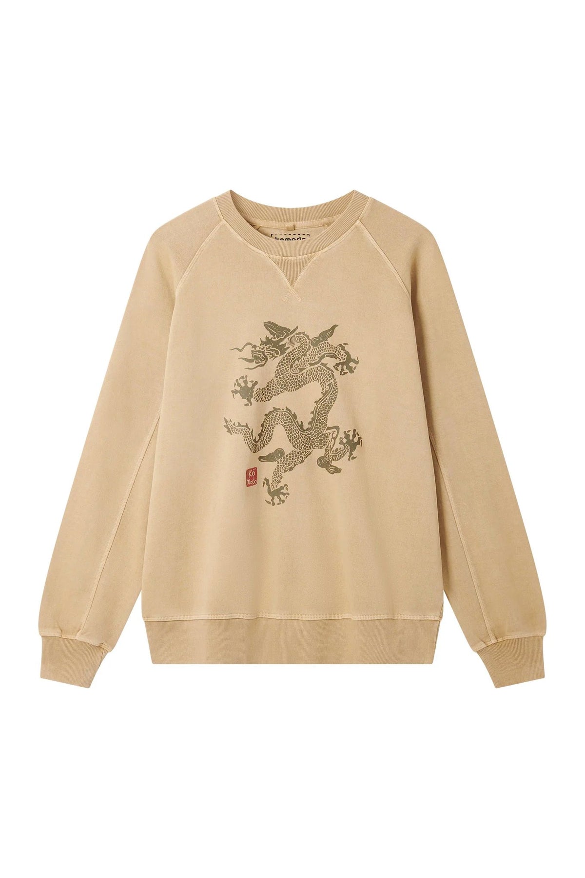 DRAGON Organic Cotton Sweat - Croissant