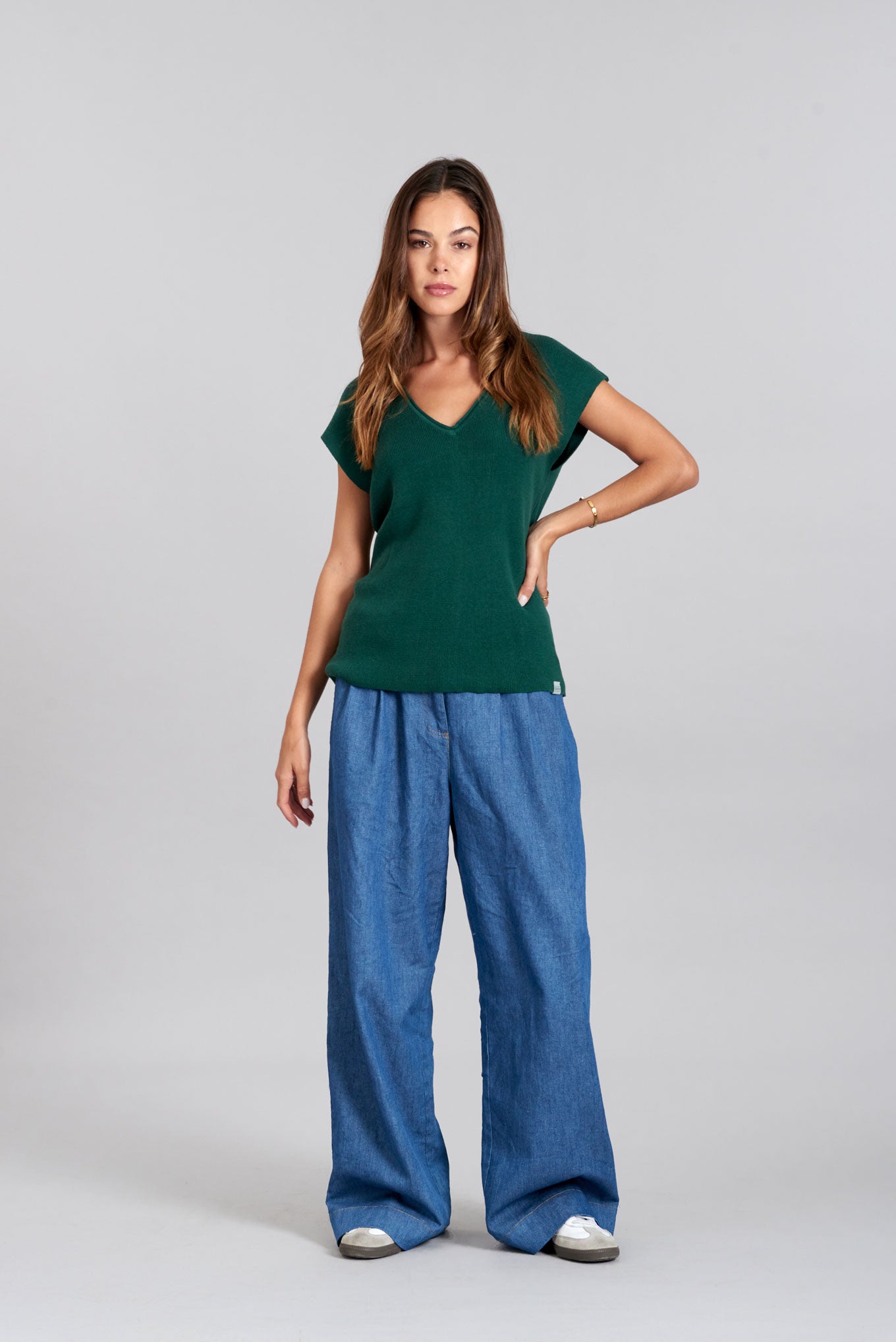 LOLA - Organic Cotton Mid Wash Trouser