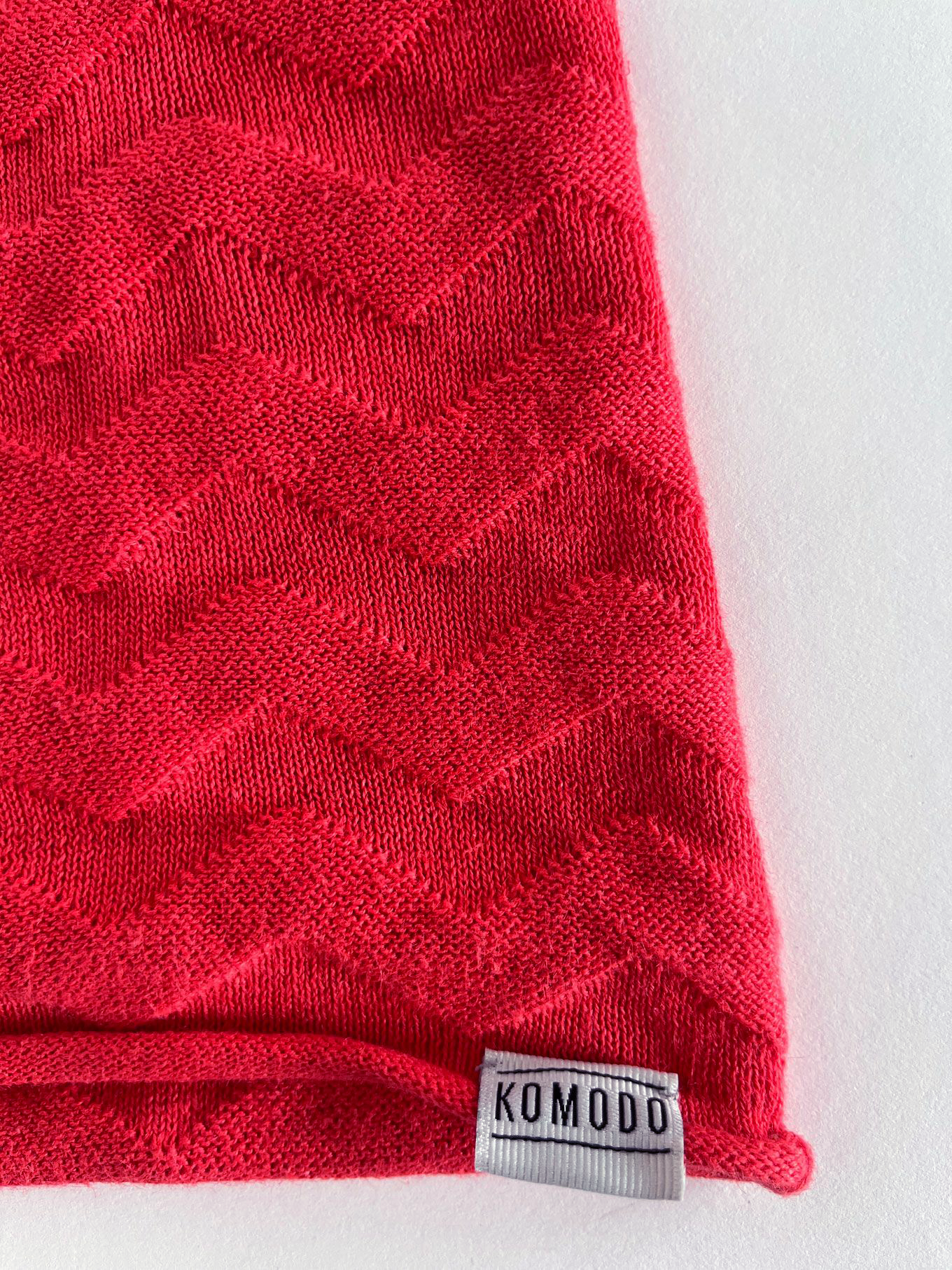 POLLY Organic Cotton Vest - Pink