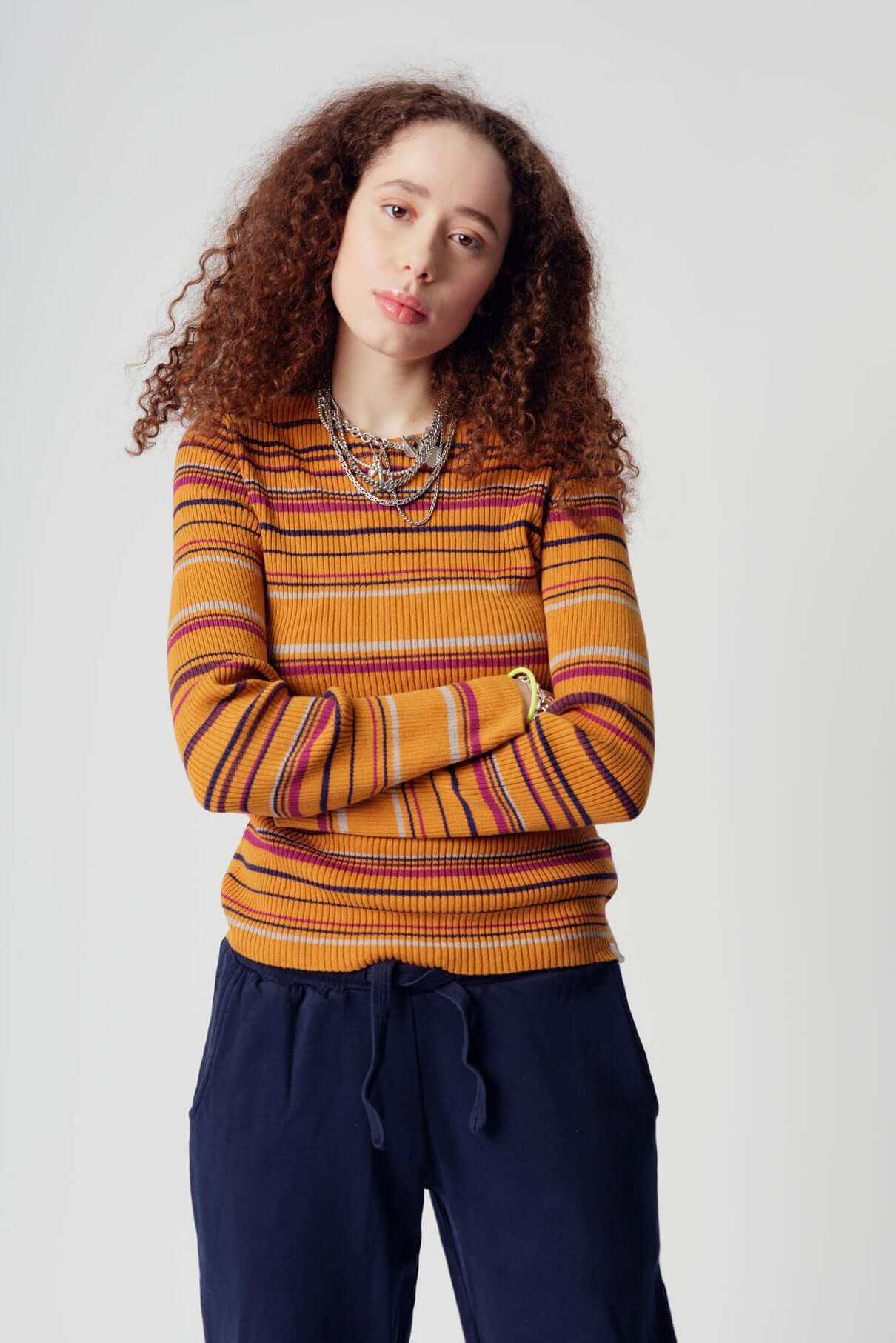 ANNABELLE  - Organic Cotton Jumper Ginger