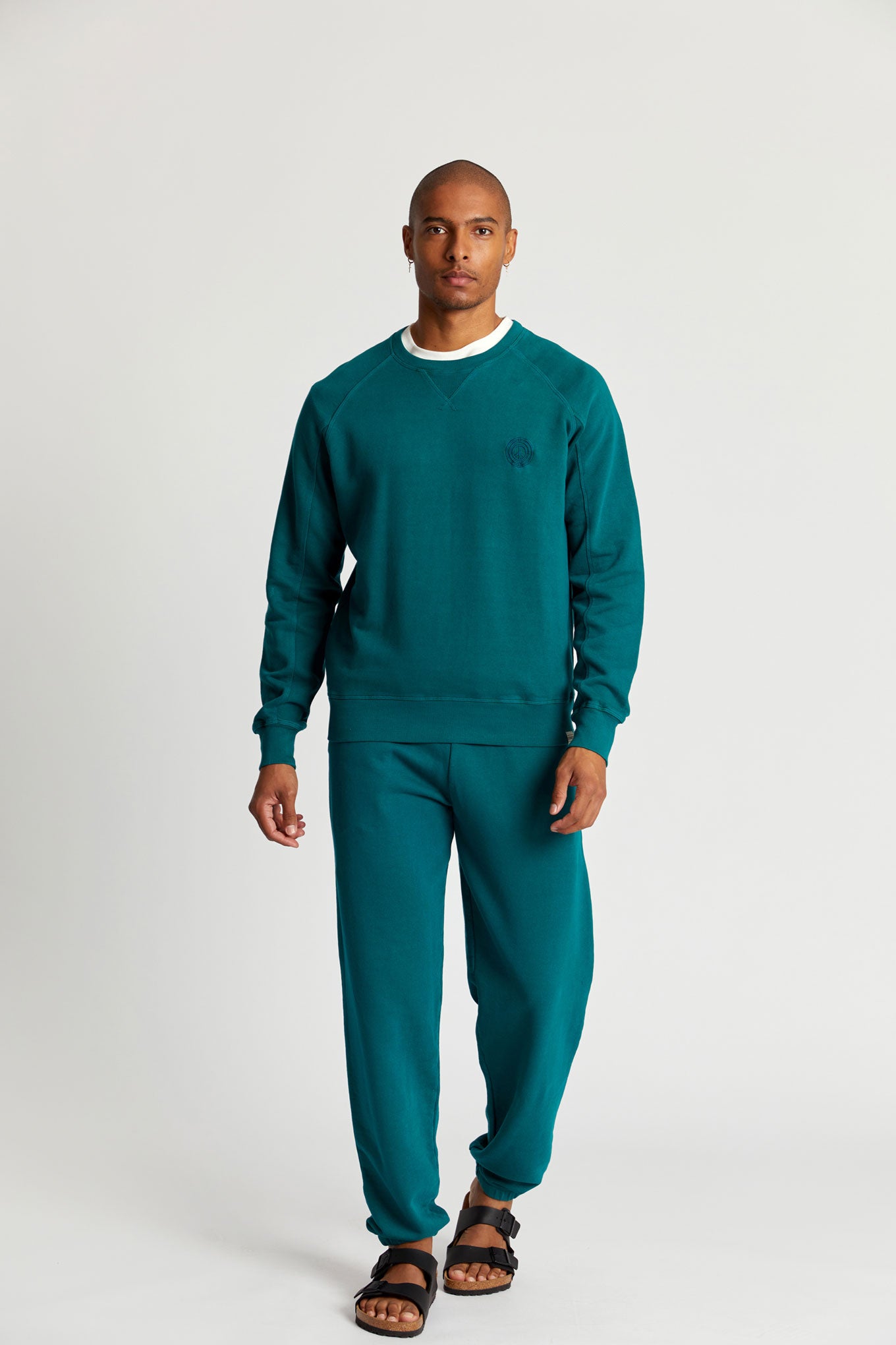 Organic Cotton Teal Green Joggers ADAM Jogger Mens Organic Cotton