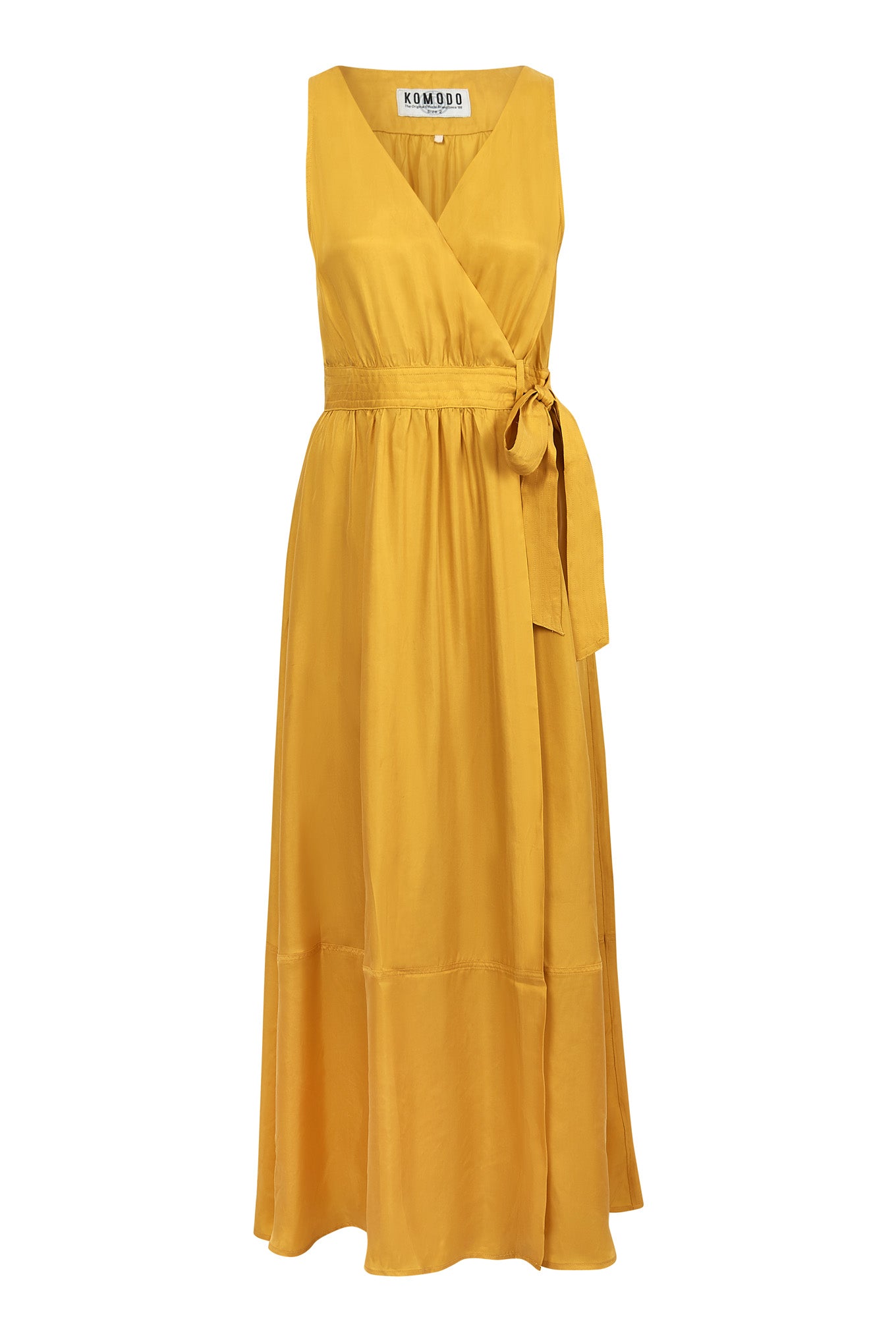 MIKA Dress - Cupro Lenzing Viscose Amber