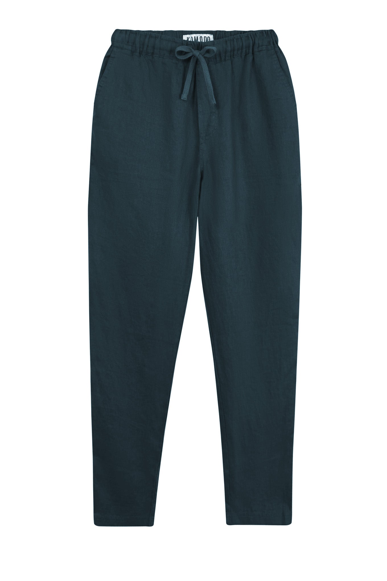 AUGUST Organic Linen Men's Trouser - Teal Green