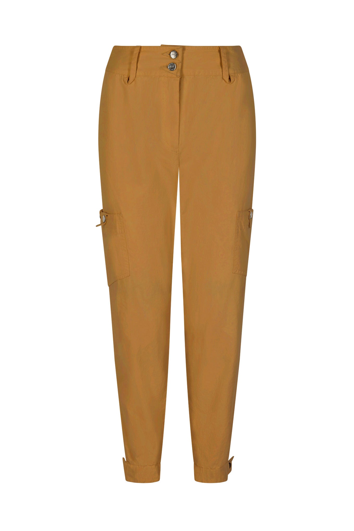 Trousers - FEATHER Organic Cotton Trousers Bronze Brown