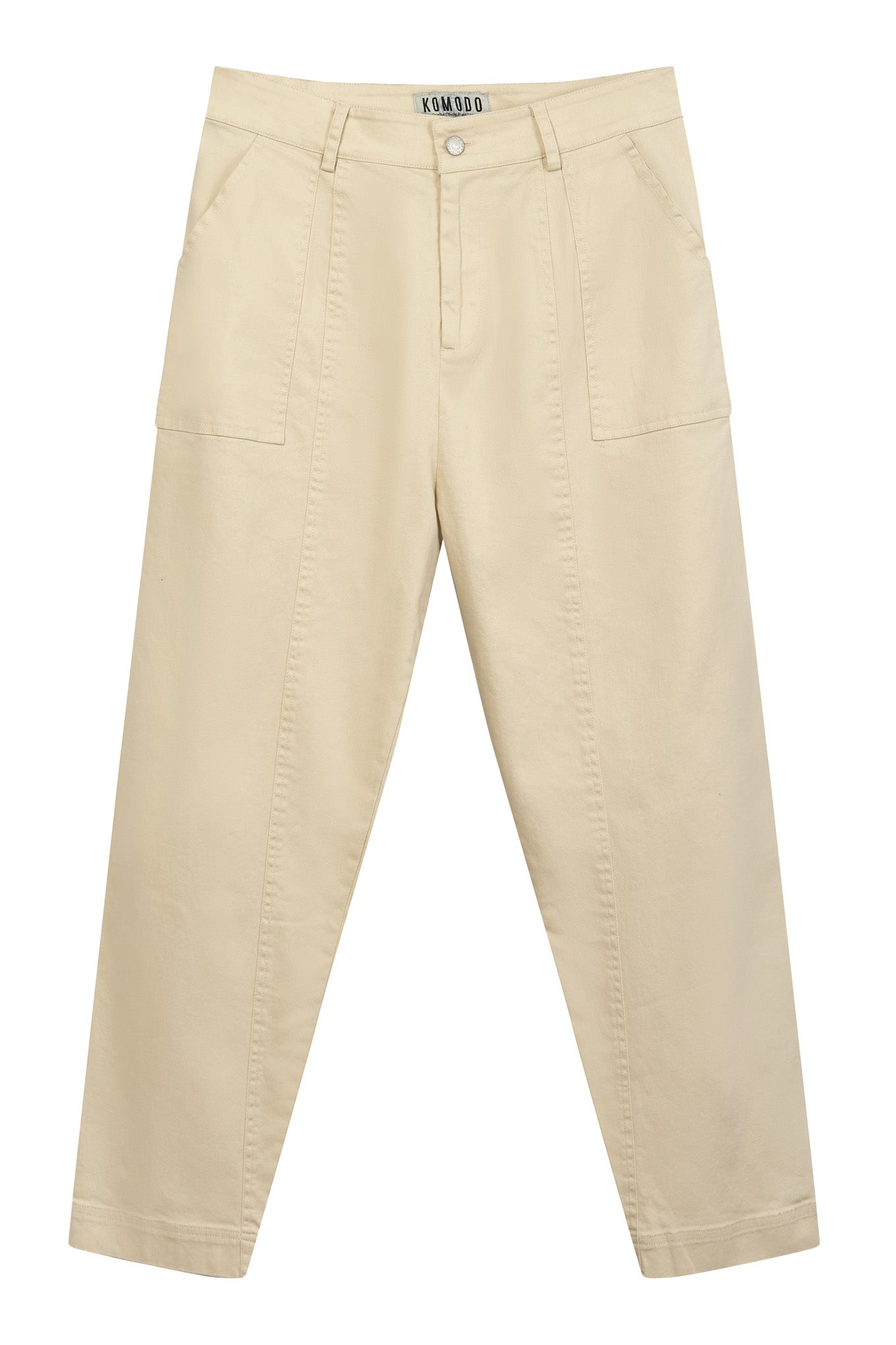 NIZANA Organic Cotton Men's Trouser - Putty