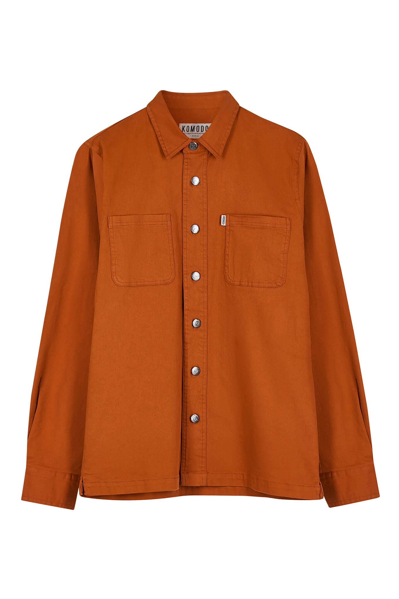 JEAN - Organic Cotton Overshirt Tobacco