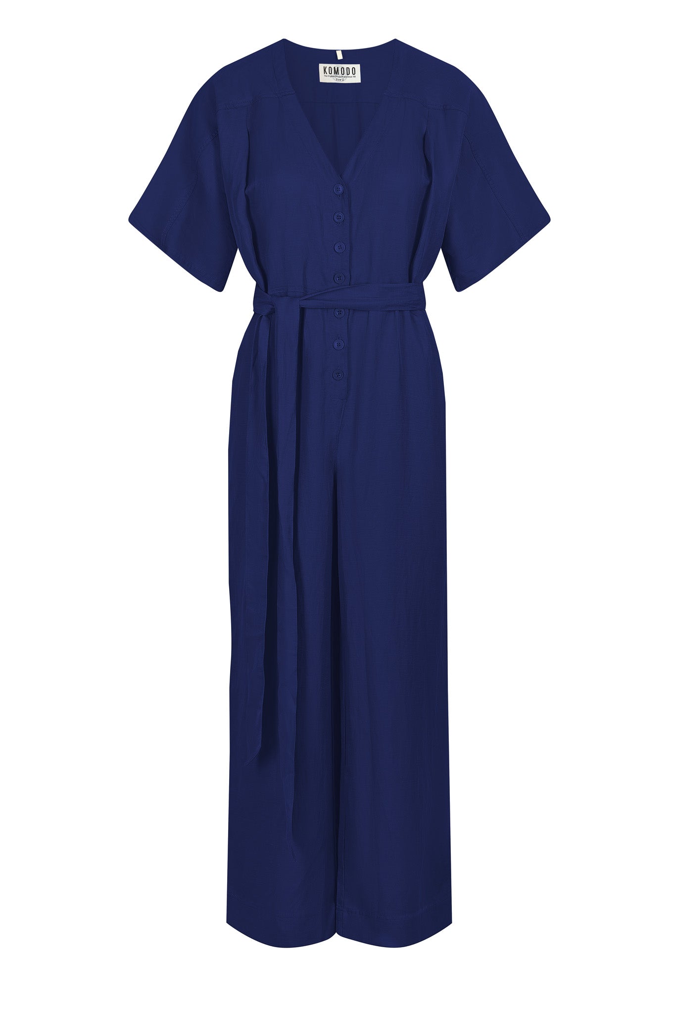 ASTIR - Tencel Linen Jumpsuit True Navy