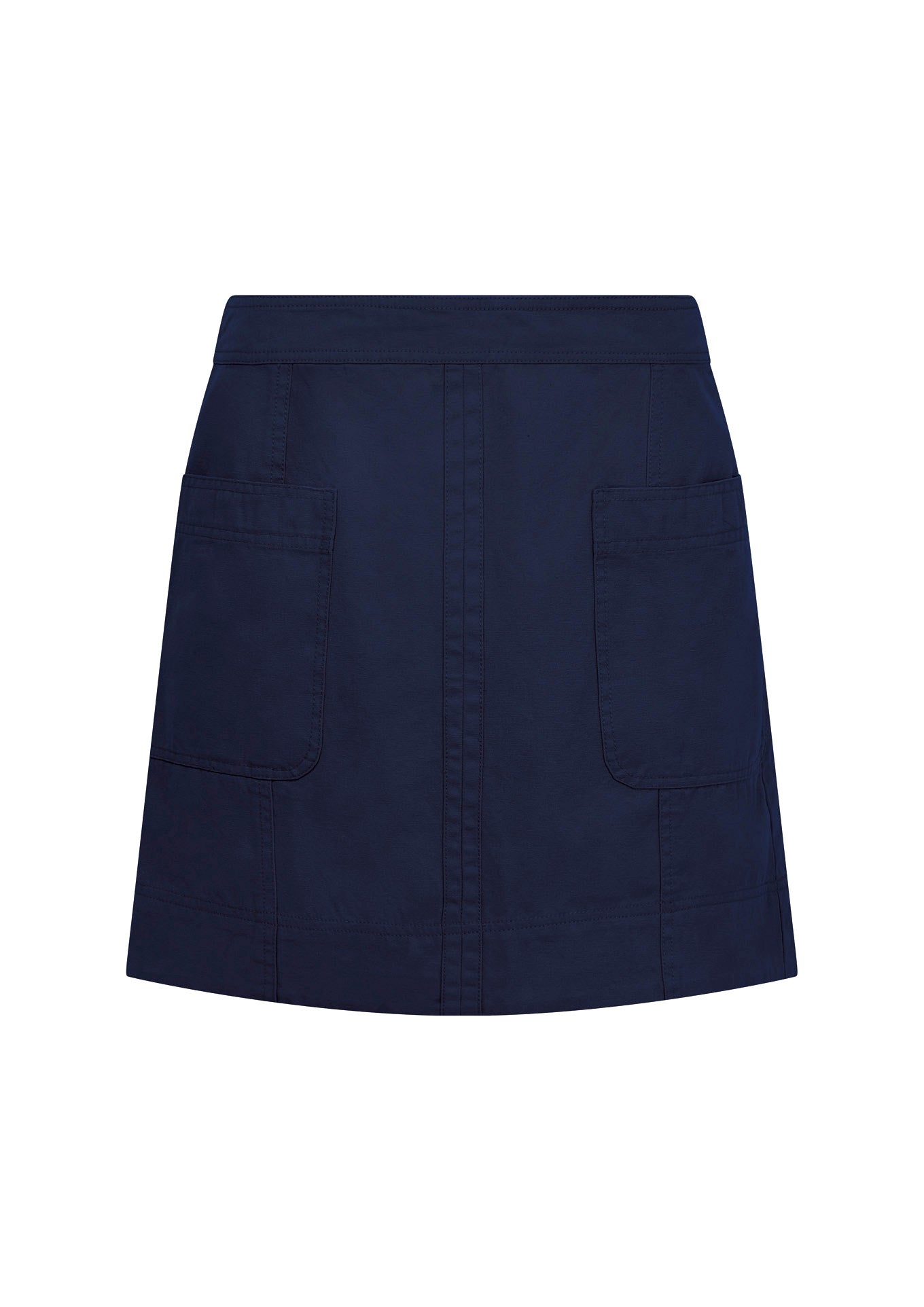 Navy cotton skirt clearance uk