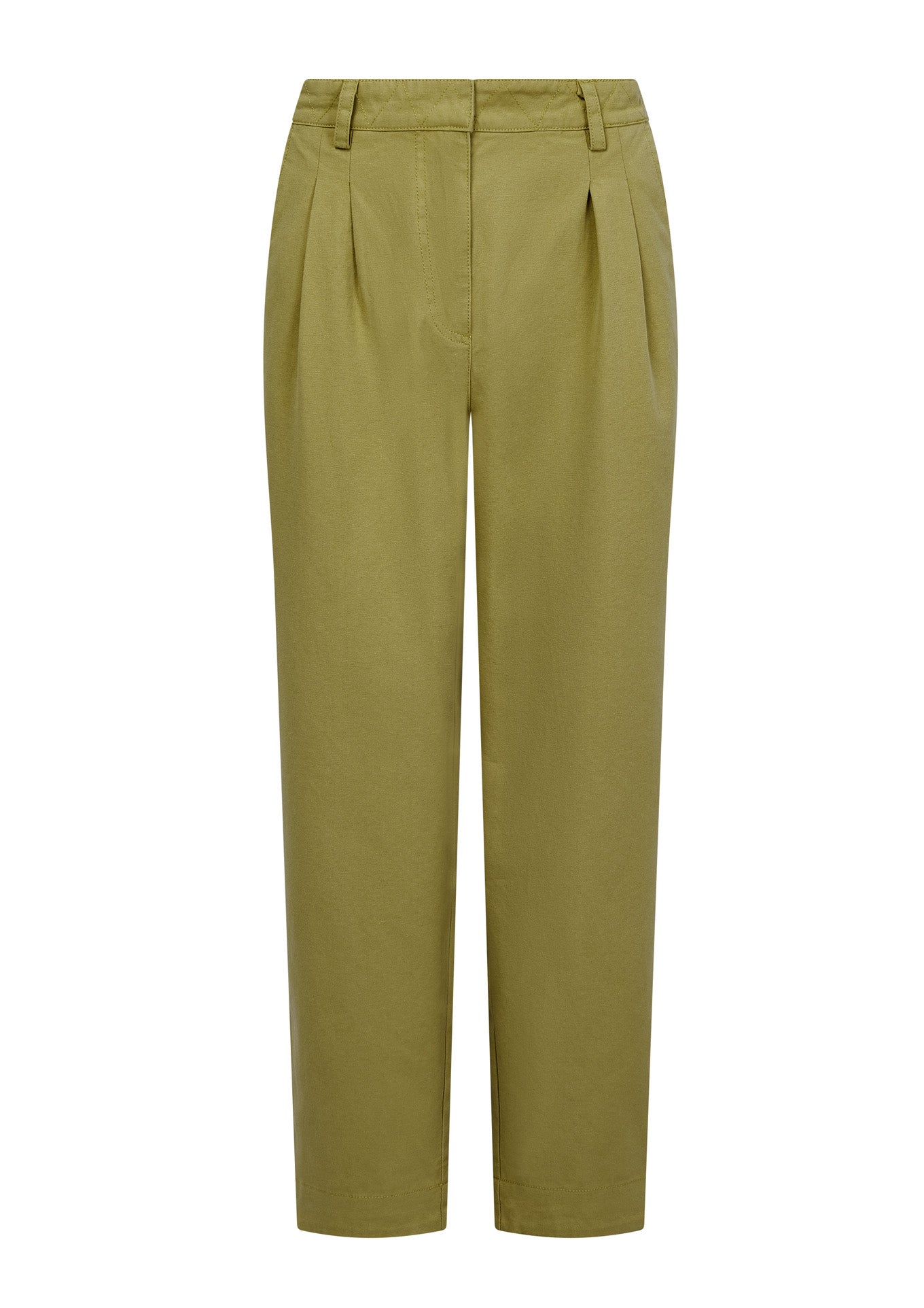 OLIA Organic Cotton Trouser - Khaki Green