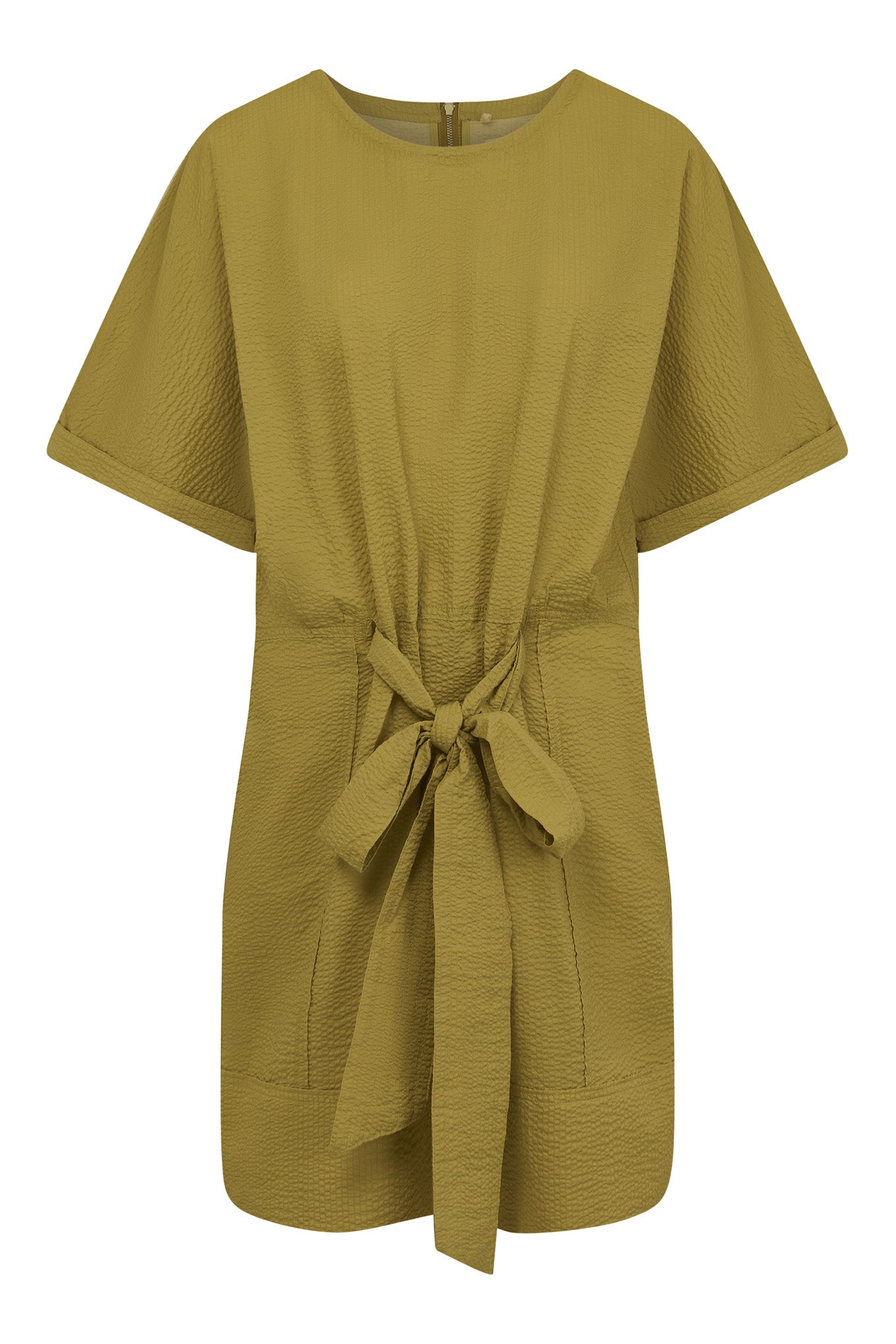 AKINA Organic Cotton Dress - Khaki