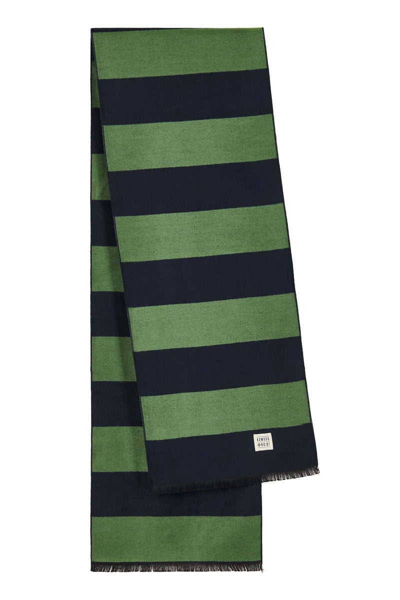 G&#39;STRIPE - Recycled Pet Scarf Jewel Green