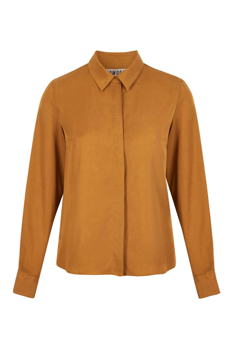 KENJI - Tencel Shirt Ginger