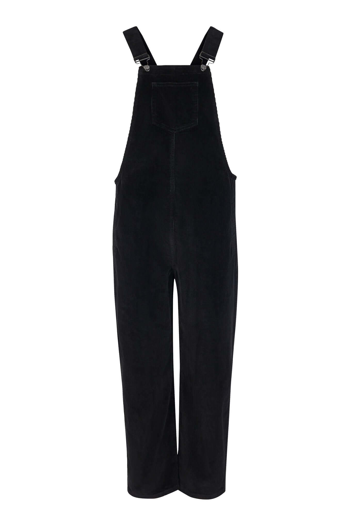 JOY - Organic Cord Dungaree Black