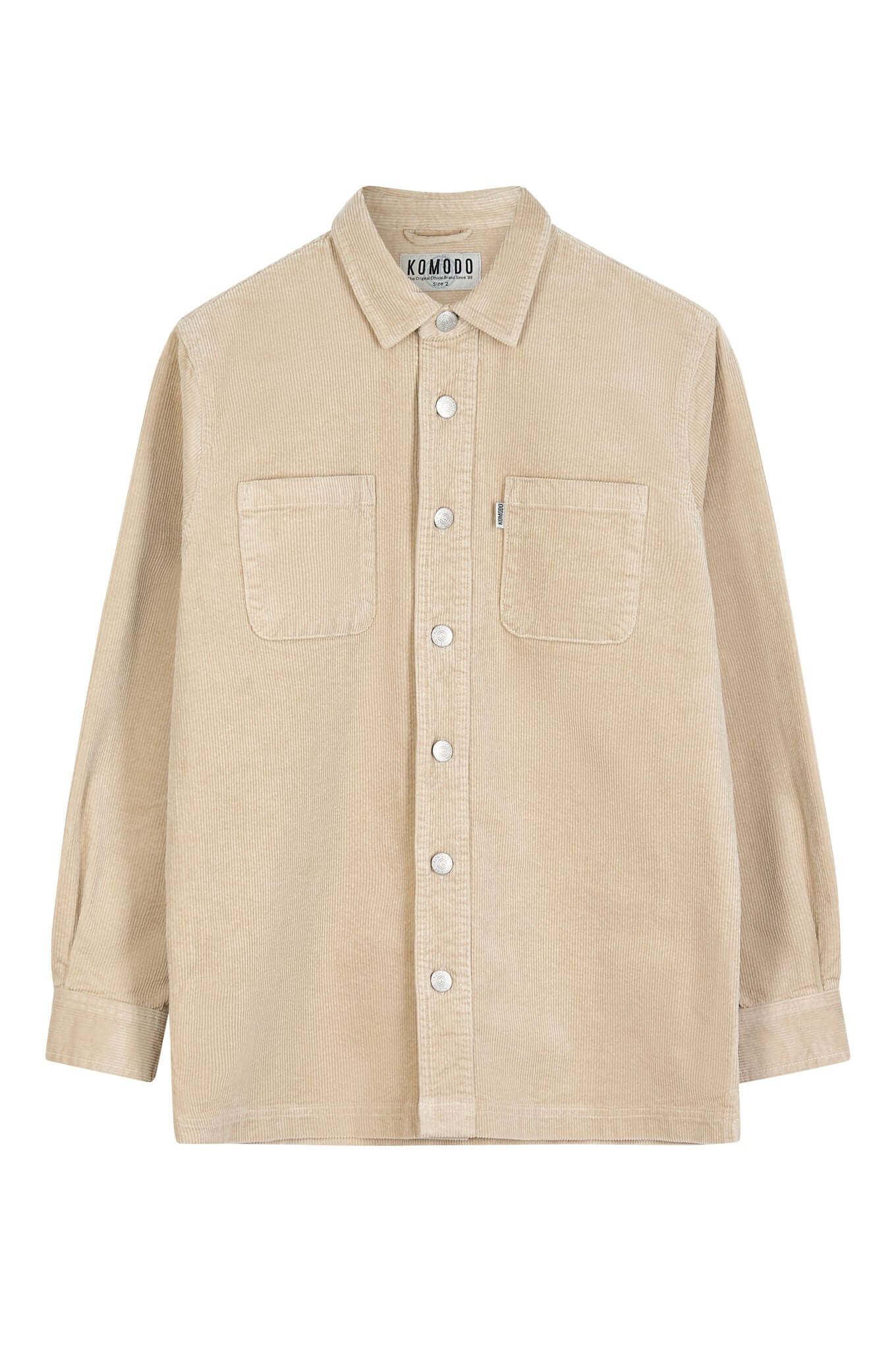 JEAN - Organic Cotton Overshirt Winter White