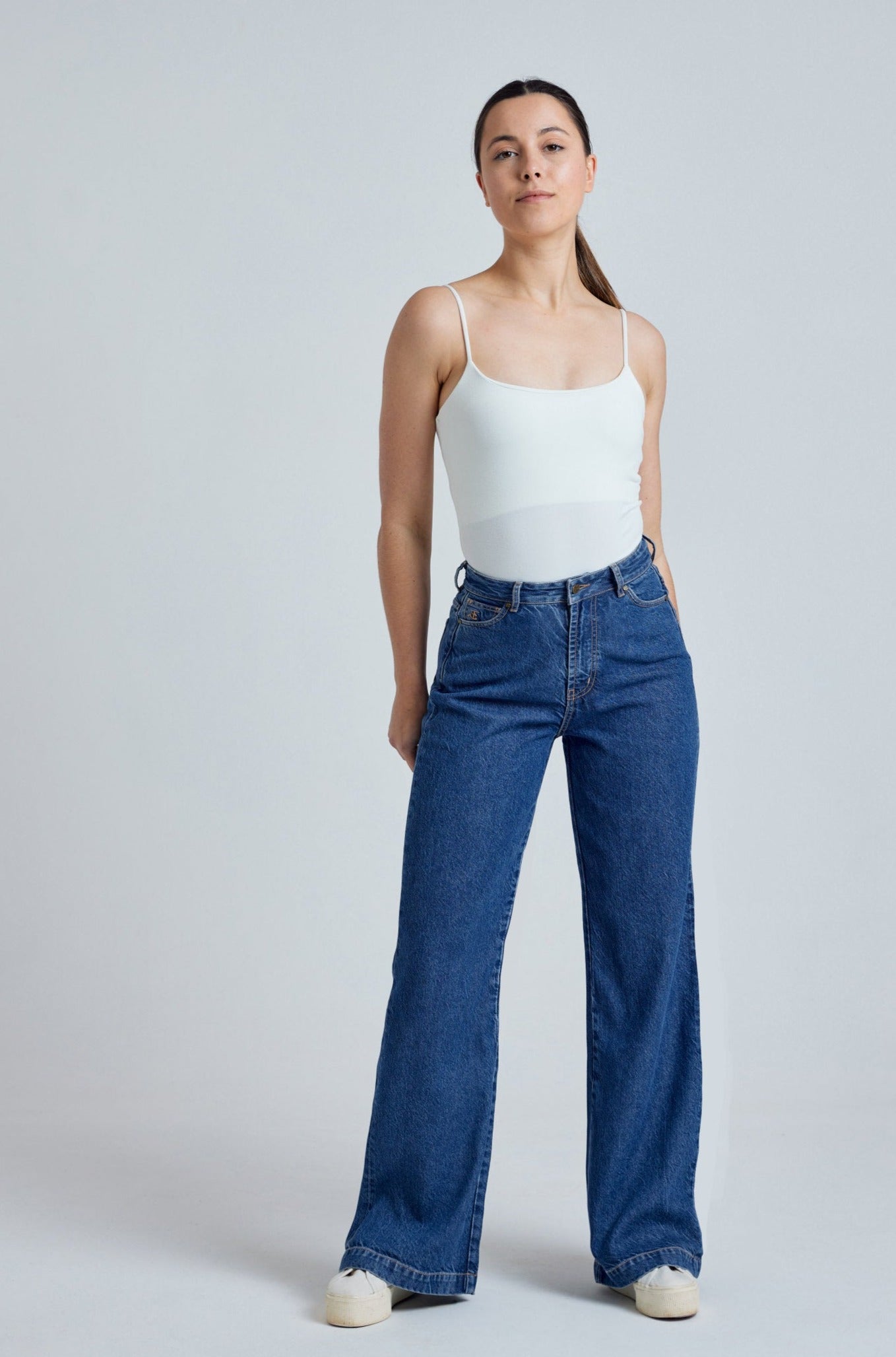 ETTA High Waist - Organic Cotton Jeans by Flax & Loom